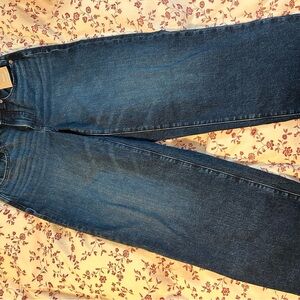 Madewell Women's Blue Flare & Wide Leg Jeans